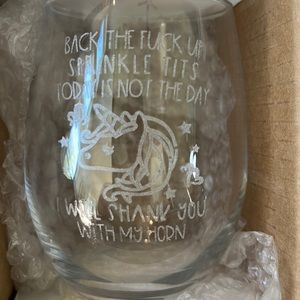 Angry Unicorn Gift for Wine drinkers